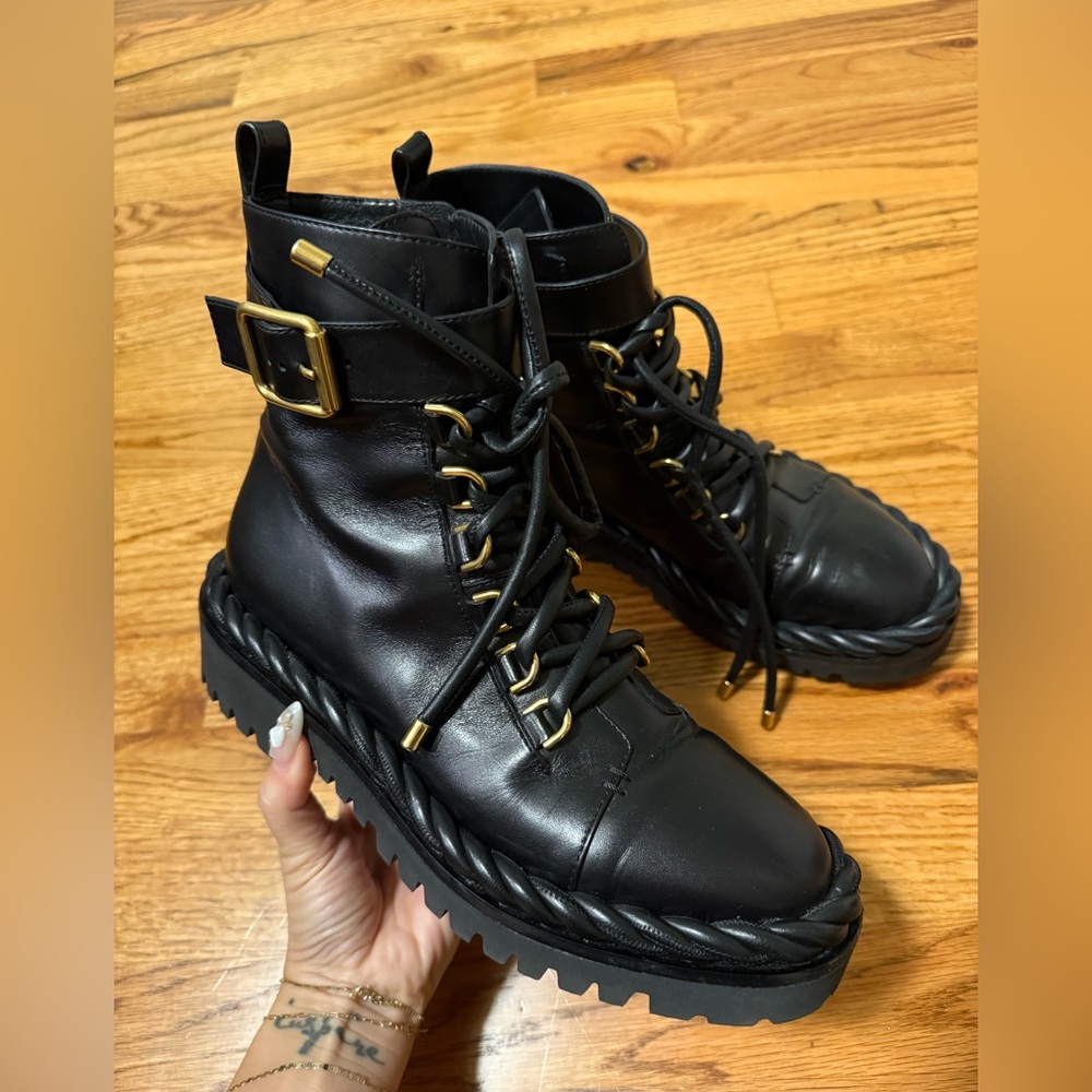 Valentino Combat Boots - sz 37.5